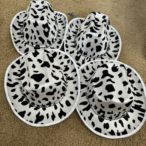 Cow-print cowboy hats (4) - Picture 4 of 6